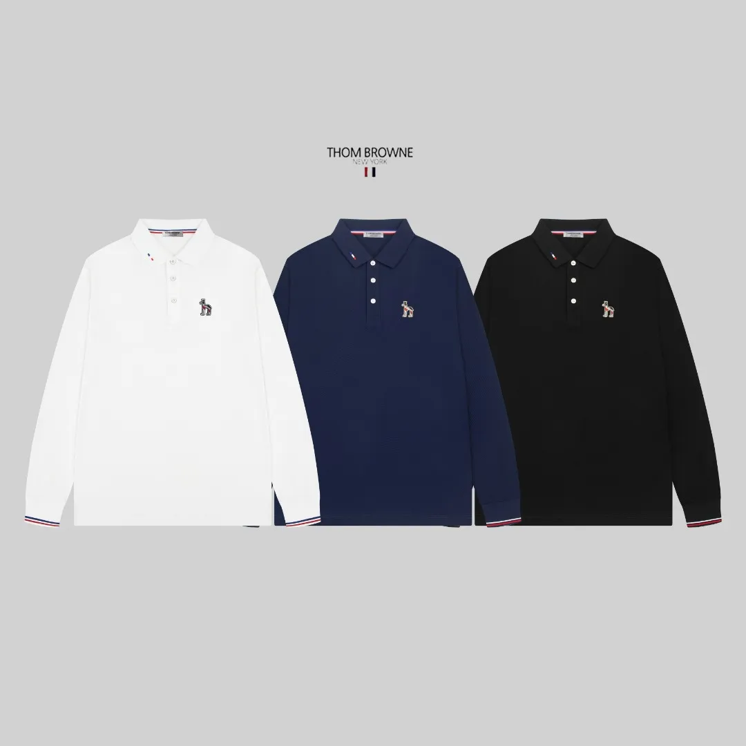 TB/ New Arrival Polo 。 T . . ! Piquet , “ ”。 . , , logo ， ， ， ， ， ， 。 Black/White/ Size：M~3XL